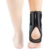 Orliman - Tobiplus - Enkelbrace - Zwart - Velours