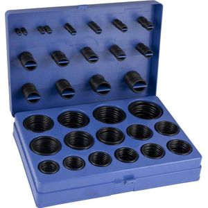 JBM Tools | O-ring rubber - O-ringen assortiment Metrisch 386 Delig