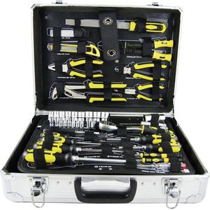 JBM Tools | SET VAN HET ALUMINIUM GEREEDSCHAP 108PCS 3/8