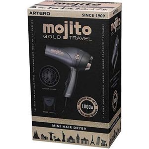 ARTERO - Haardroger - Mojito Gold - Mini - 1000 W - Inklapbaar