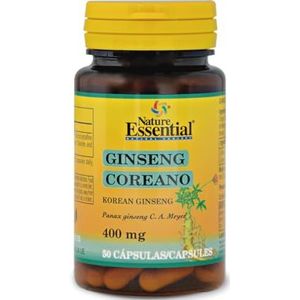 Nature Essential Ginseng Koreano 400 mg - 50 stuks, 2 stuks