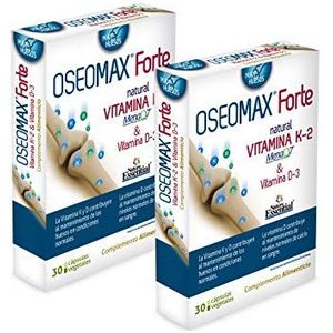 Nature Essential | OseomaxForte | Vitamine K2 + vitamine D3 | 30 plantencapsules (2 stuks)