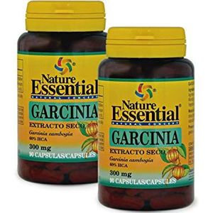 Nature Essential Garcinia Cambogia 300 mg | droogextract 90 capsules (verpakking van 2)
