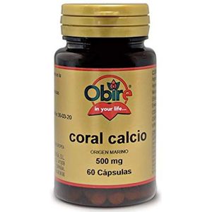 calcium, koraalrood, 500 m, 60 capsules