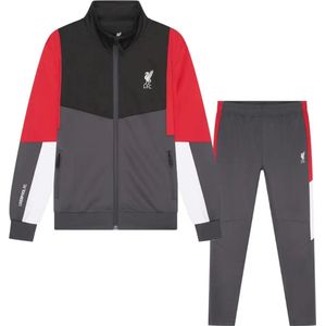 Liverpool - Trainingspak - Donkergrijs - Voetbal Trainingspak - Polyester