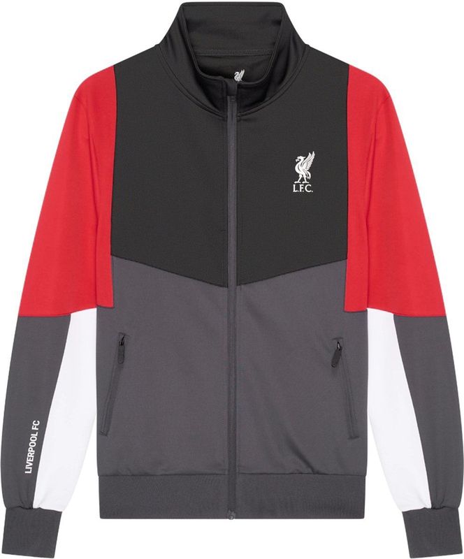 Liverpool - Trainingspak - Donkergrijs - Voetbal Trainingspak - Kinderen