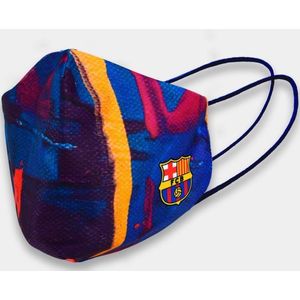 Barcelona mondmasker Junior mixed colours 7 tot 14 jaar - met licentie