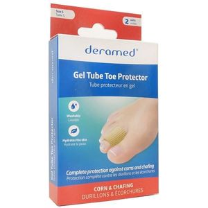 Teenring gel geribbeld maat M