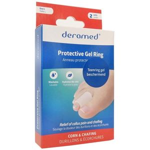 Deramed - Teenring Gel - Beschermend - Elastisch - Zacht - Medisch Hulpmiddel