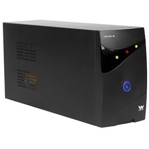 Woxter - Ups 800 VA - Onderbrekingsvrije Voeding - Zwart - Oplaadbare Lithiumbatterij