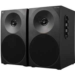 Woxter - Dynamic Line 410 - Stereo Luidspreker - Zwart - Hout - 2.0