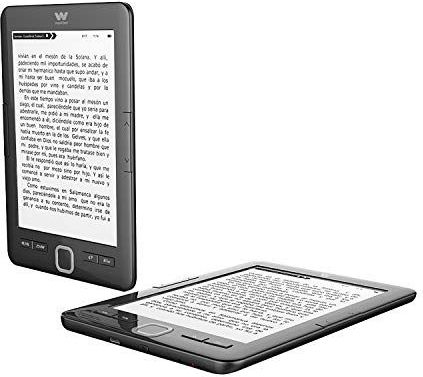 Woxter Scriba 195 - E-reader - Zwart - 6 inch - 4 GB Intern Geheugen