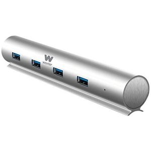 Hubs & Switches - Aluminium - USB 3.0 - Plug-and-play - Ergonomisch Ontwerp