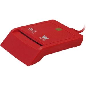 Woxter PE26-145 (USB 2.0), Geheugenkaartlezer, Rood