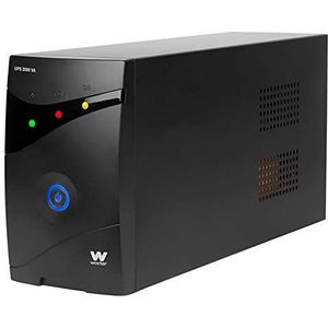 Woxter UPS 2000 VA ononderbroken stroomvoorziening (SAI) (2000 VA/1200 watt, looptijd ca. 20 tot 30 minuten, zwart