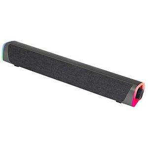 Woxter Big Bass 320 Soundbar - 18 W vermogen - RGB-achtergrondverlichting - zwart