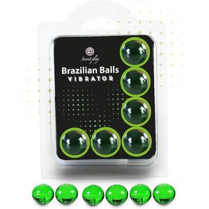 Secret play Brazilian Shock 6 Balls Set Body Olie 6x4 gr