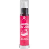 Secret play Hot Effect Strawberry with Cream glijmiddel met een smaakje Strawberry with Cream 50 ml