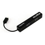 approx! APPHM4B - USB Hub - Zwart - 4 Poorten - USB 2.0 480 Mbps