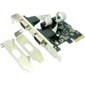 Approx - APPPCIE2S - Controlekaart - Zwart - PCIe - Aluminium