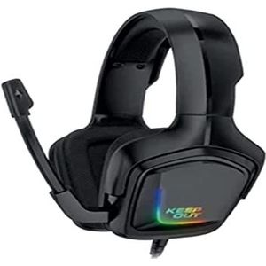 KeepOut HX601 (Bedraad), Gaming headset, Zwart