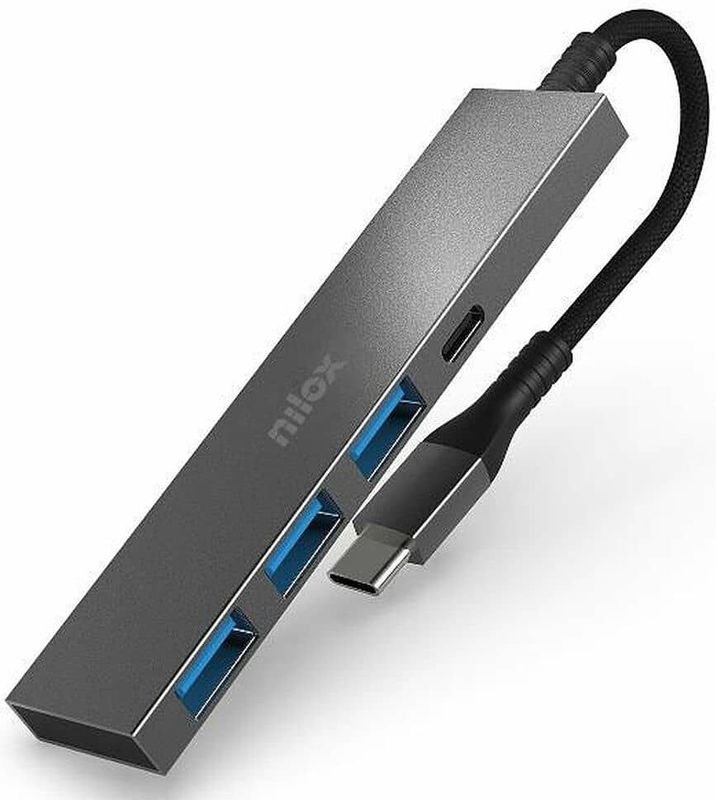 Nilox USB C HUB 3XUSB 3.0 1XUSBC