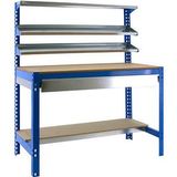 Simonrack Werkbank SIMONWORK BT1 BOX 900 blau 1 Schublade 91,0 x 61,0 x 144,5 cm