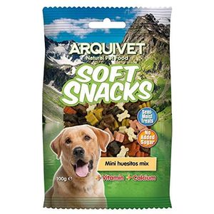 Arquivet Soft Hondensnacks Mini os Mix 100 g (1 stuk)