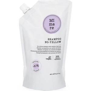 Mïmare - No Yellow Shampoo - Bamboe Charcoal - 250ml