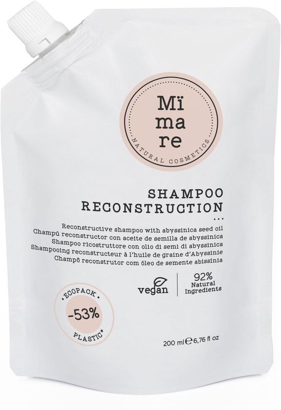Mïmare - Reconstructive Shampoo - Diepe Voeding - Abyssinianzaadolie - Havermout