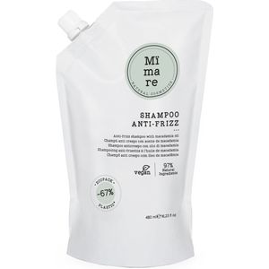 MÏMARE - ANTI FRIZZ SHAMPOO 480ML - Anti-pluis - Pluizend haar - Duurzaam - Haarverzorging