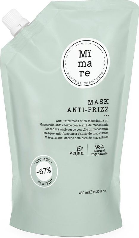 Mïmare - Anti Frizz Mask - Haarmasker - Macadamia - Vegan