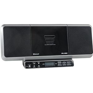 ELBE HiFi 558 BT digitale stereo-installatie (LCD, Bluetooth, MP3, CD-R-speler) zwart