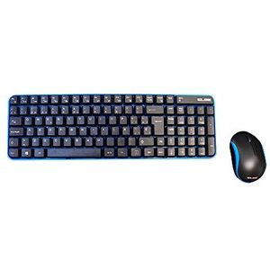 TECLADO+ RATON/AZUL INALAMBRICO