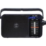 ELBE RF-942 - AM/FM-radio - Zwart - Transistor Radio - 5 Watt