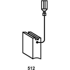 Koolborstel-set 1999.02 voor DeWalt handgereedschap, met automatische stop