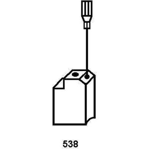 Koolborstel-set 1999.06 voor DeWalt handgereedschap, met automatische stop