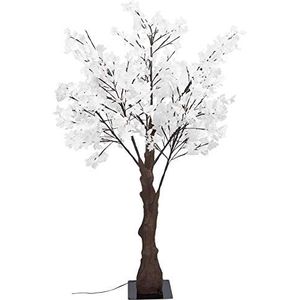 FBright Decoratieve esdoorn met 576 lampjes, warmwit, groen, hoogte 2 m
