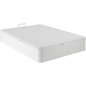 Ysmée Bedbodem met opbergruimte HESTIA van YSMÉE - Mat wit - 140 x 190 cm L 190 cm x H 30 cm x D 140 cm