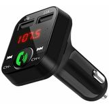 NK - Bluetooth FM-zender - Auto en Vrachtwagen - 12/24 V - Dubbele USB-aansluiting - Snel Opladen