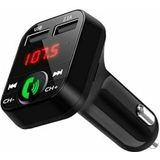 NK - Bluetooth FM-zender - Auto en Vrachtwagen - 12/24 V - Dubbele USB-aansluiting - Snel Opladen