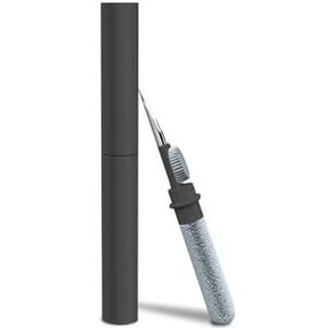 NK - 3-in-1 Hoofdtelefoonreiniger - Zwart - Reinigt Toetsenborden en Hoofdtelefoons