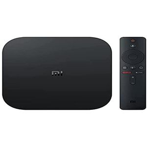 Mi TV Box S - 4K Ultra HD Streaming Player - Bluetooth, HDR, Wi-Fi, Google Assistent met Chromecast, compatibel met Android, spraakzoekfunctie - Netflix, 8 GB