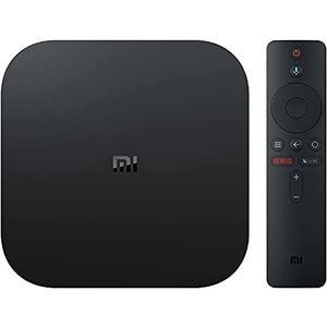 Mi TV Box S 4K Ultra HD Streaming Player - Bluetooth, HDR, WLAN, Google Assistent met Chromecast, compatibel met Android, spraakherkenning - Netflix, 8 GB