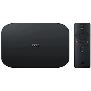 Mi TV Box S 2nd Gen 4K Ultra HD Streaming - Bluetooth, HDR, WLAN, Google Assistent met Chromecast, compatibel met Android, spraakherkenning, 8 GB