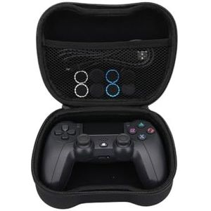 NK PS4/PS3/PC/Mobile Wireless Controller Pack - Wireless Controller, Dualshock, 6 assen, touchscreen, hoofdtelefooningang, oplaadkabel, 8 joystick-handgrepen, controller-hoes - zwart