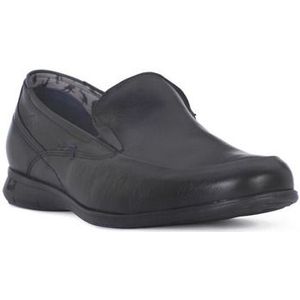 Fluchos, Heren Zachte Nubuck Mocassin Zwart, Heren, Maat:43 EU