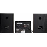 Aiwa MSBTU-300 Micro-HiFi-System mit Bluetooth, CD, USB, FM-Radio, Schwarz