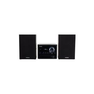 Aiwa MSBTU-300 HiFi-microsysteem met Bluetooth, CD, USB, FM-radio, zwart