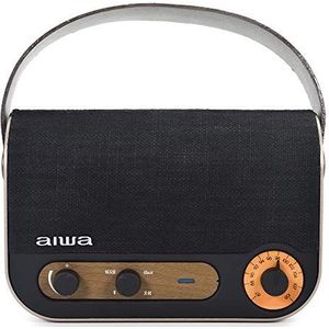 Aiwa - RBTU-600 - Draagbare Speaker - Beige, Zwart - Draadloos
